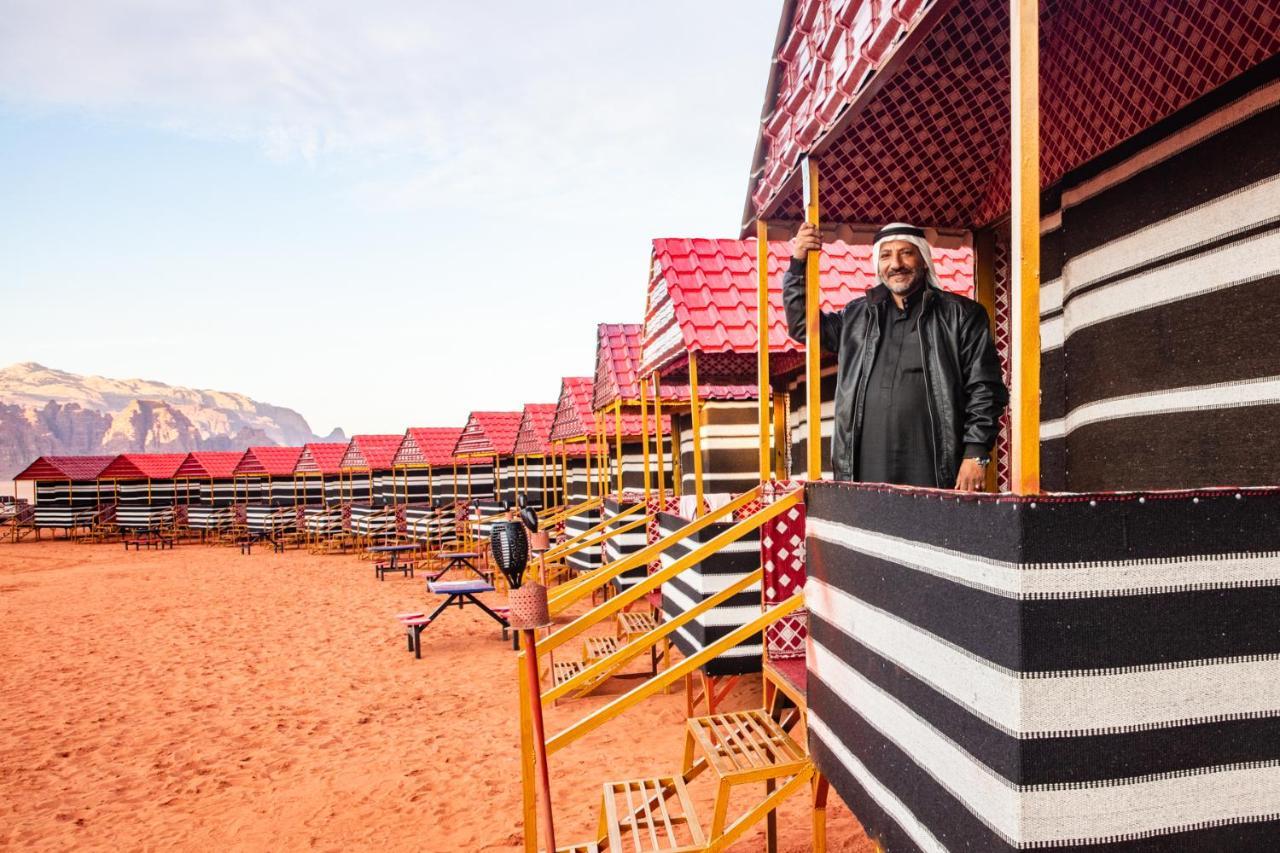 Rainbow Camp Hotell Wadi Rum Eksteriør bilde